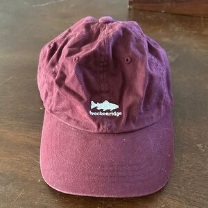 Breckenridge Maroon Cap